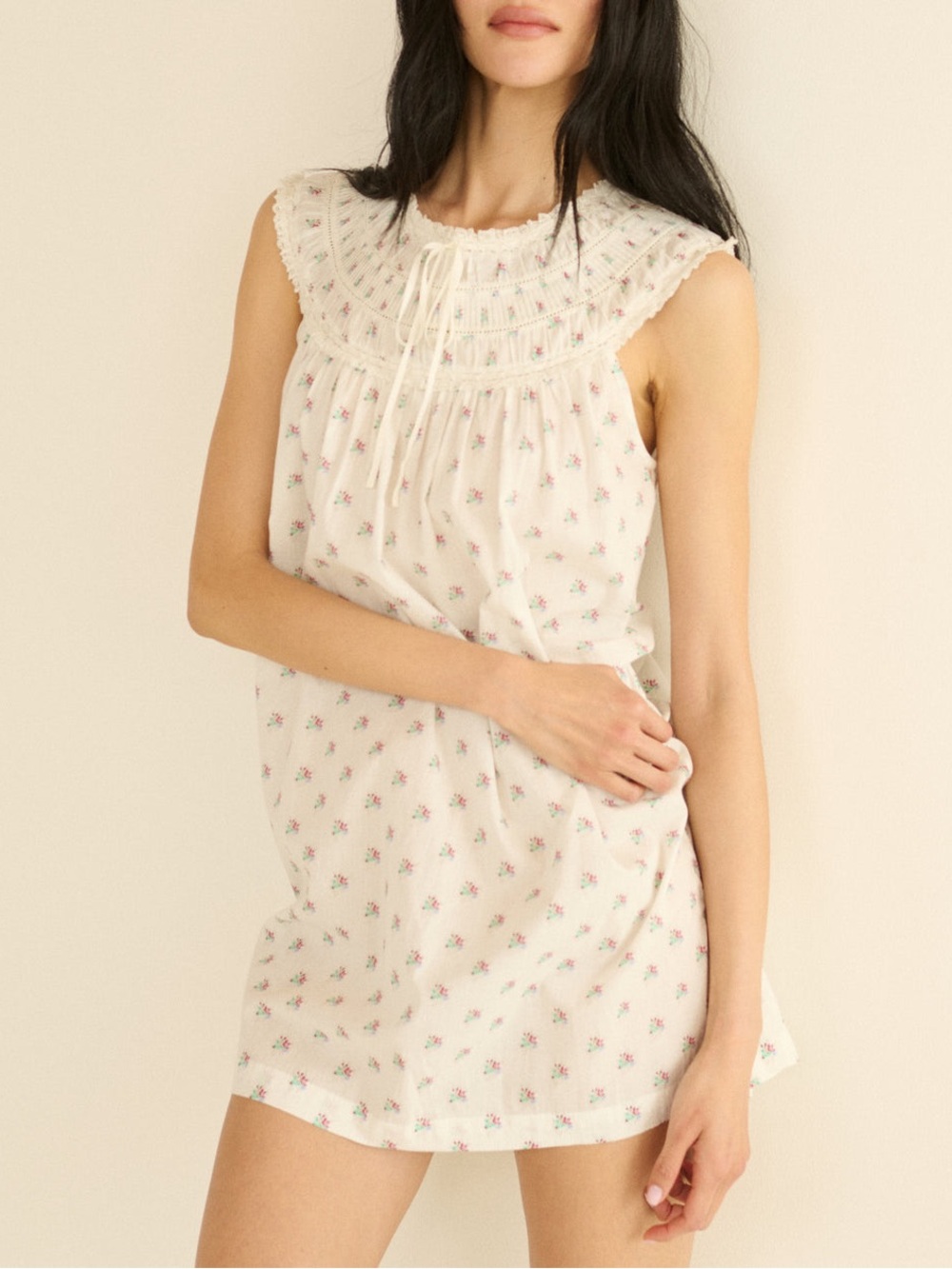 Doen Verity Dress In Petit Posy Calico